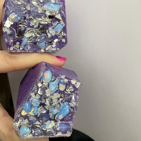 Handmade faux resin geodes :) - Picture 4 of 4